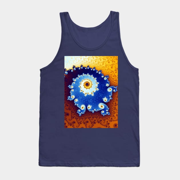 Fractal- Mandelbrot Set Tank Top by candhdesigns